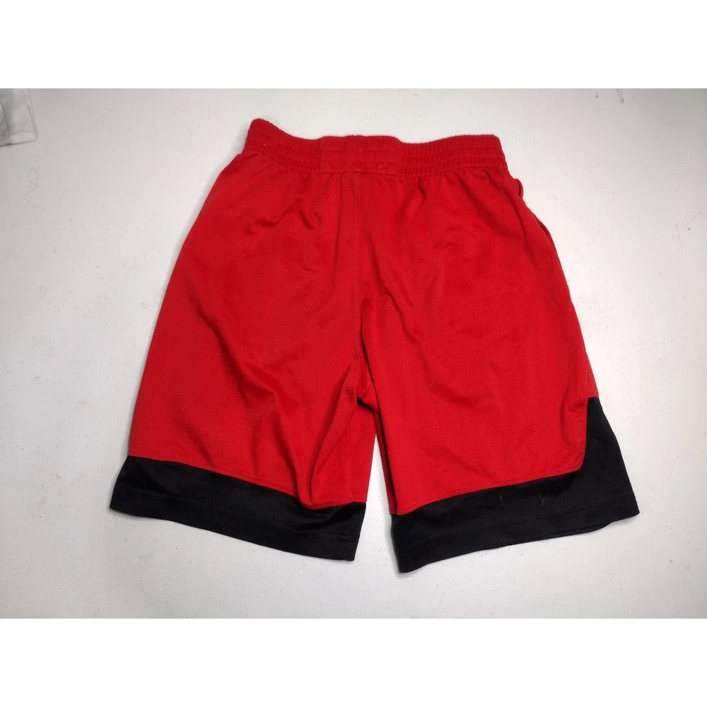 Nike Dri-FIT Kids Basketball Shorts Red Black Size Medium Athletic‎